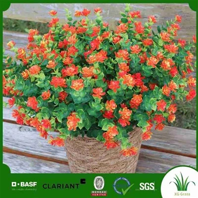 Vasos de plantas falsos