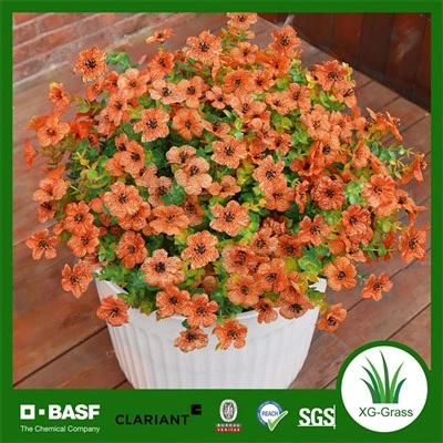 Buquê de flores artificiais em tecido